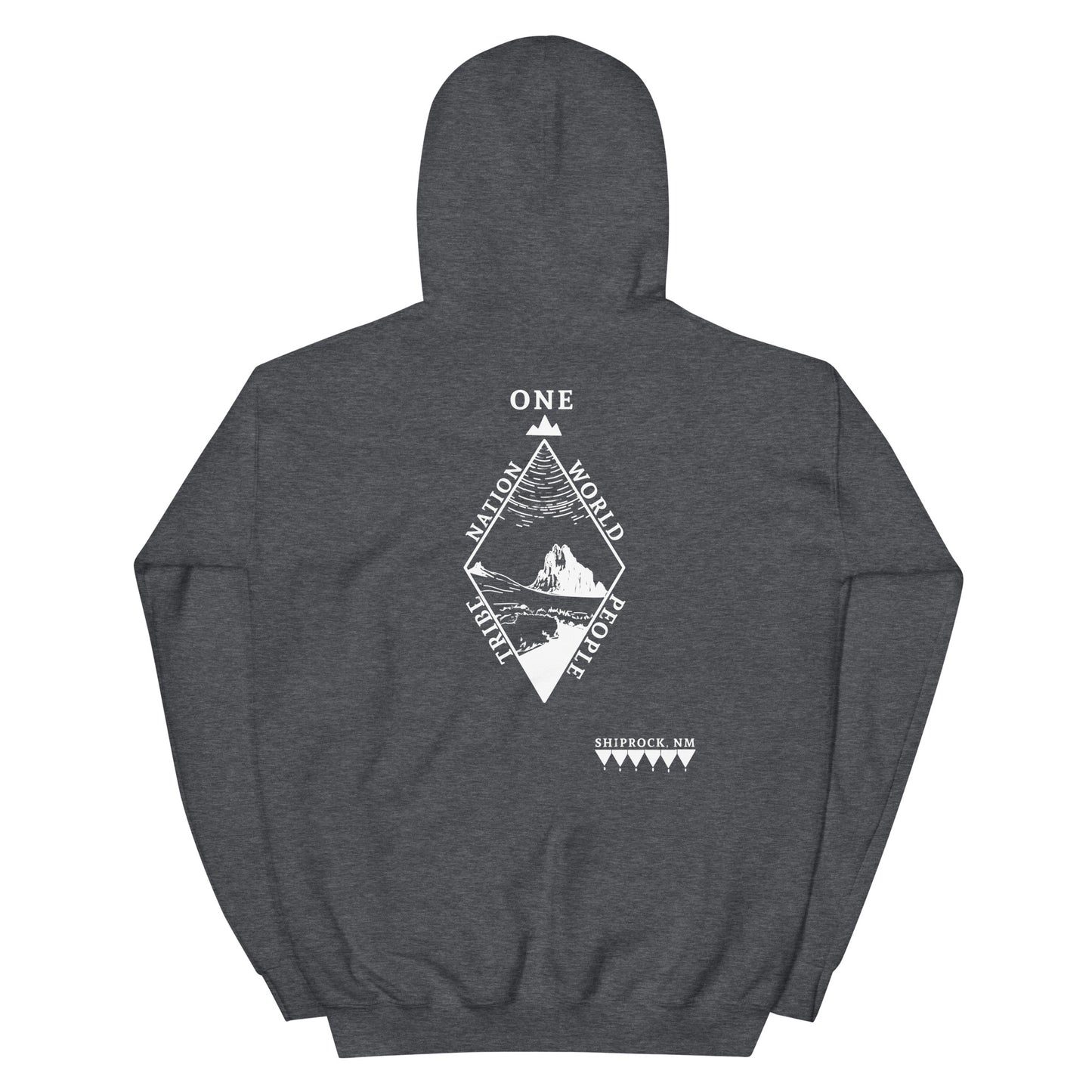 One nation blue Hoodie