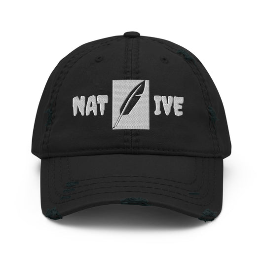 Distressed baseball cap "Native"